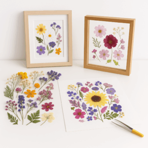Pressed Floral Art