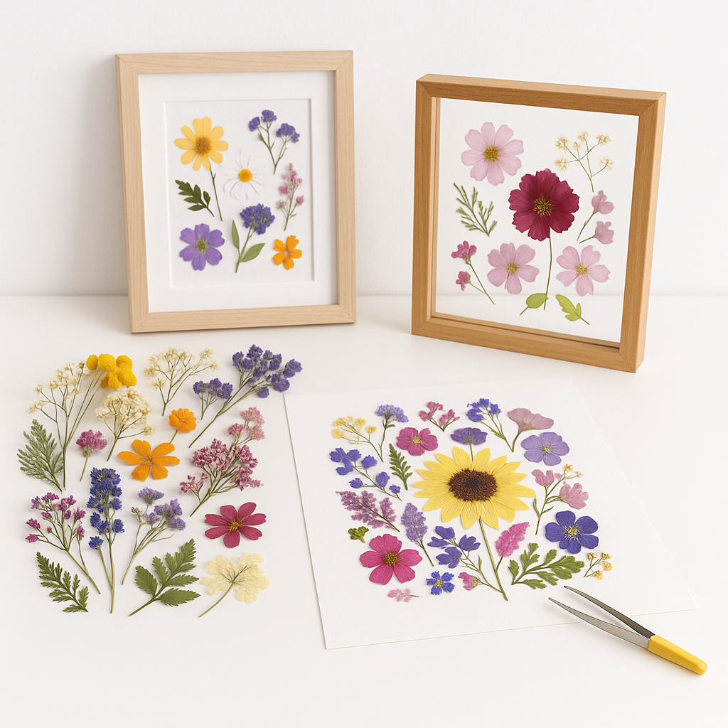 Pressed Floral Art