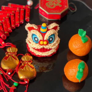 瑞狮献福凤梨酥 (Auspicious Lion)