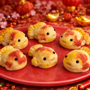 年年有余凤梨酥 (Prosperity Fish)