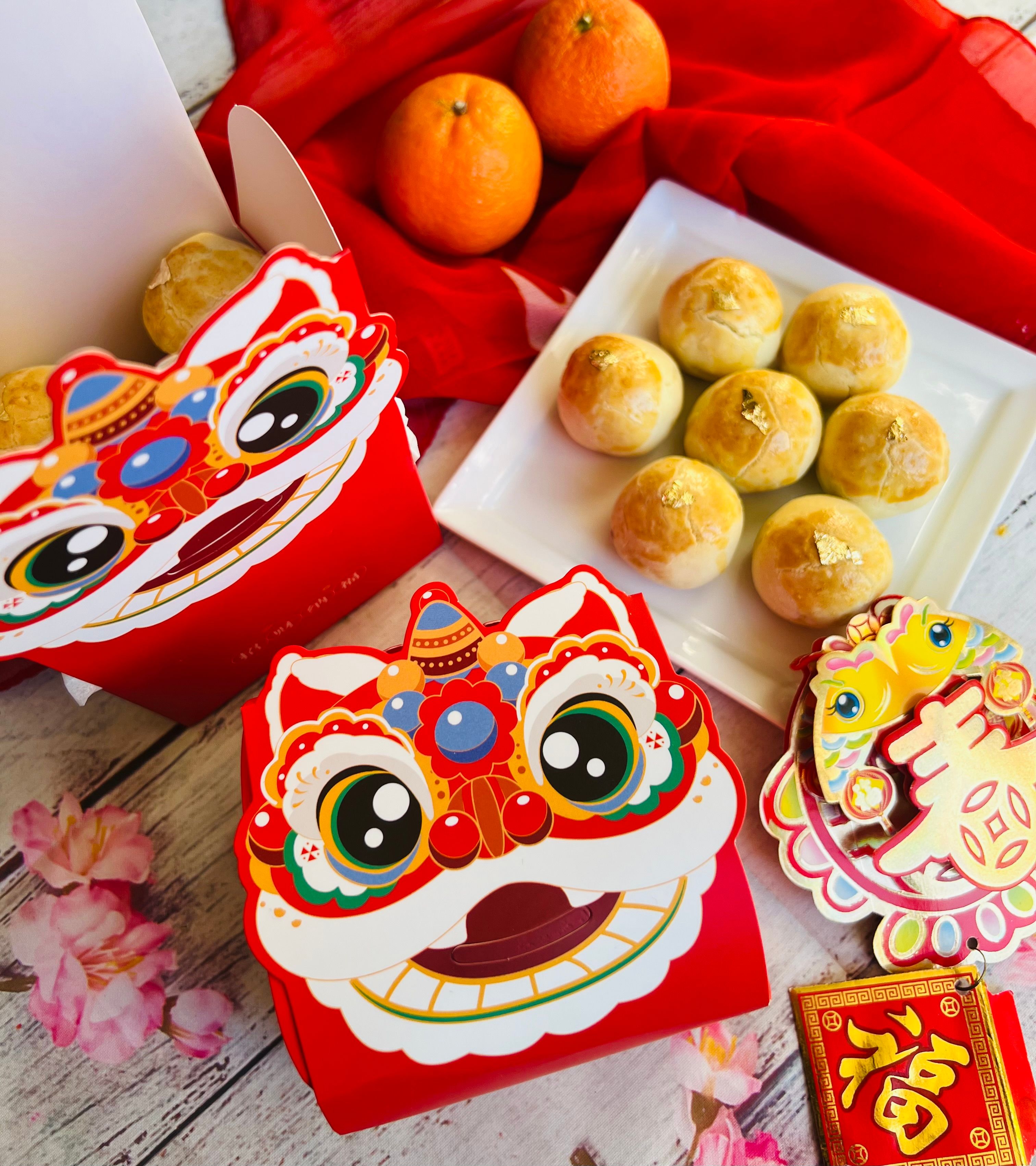 黄金球球凤梨酥Golden Pineapple Delights