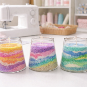 Layer & Light Sand Candle Party